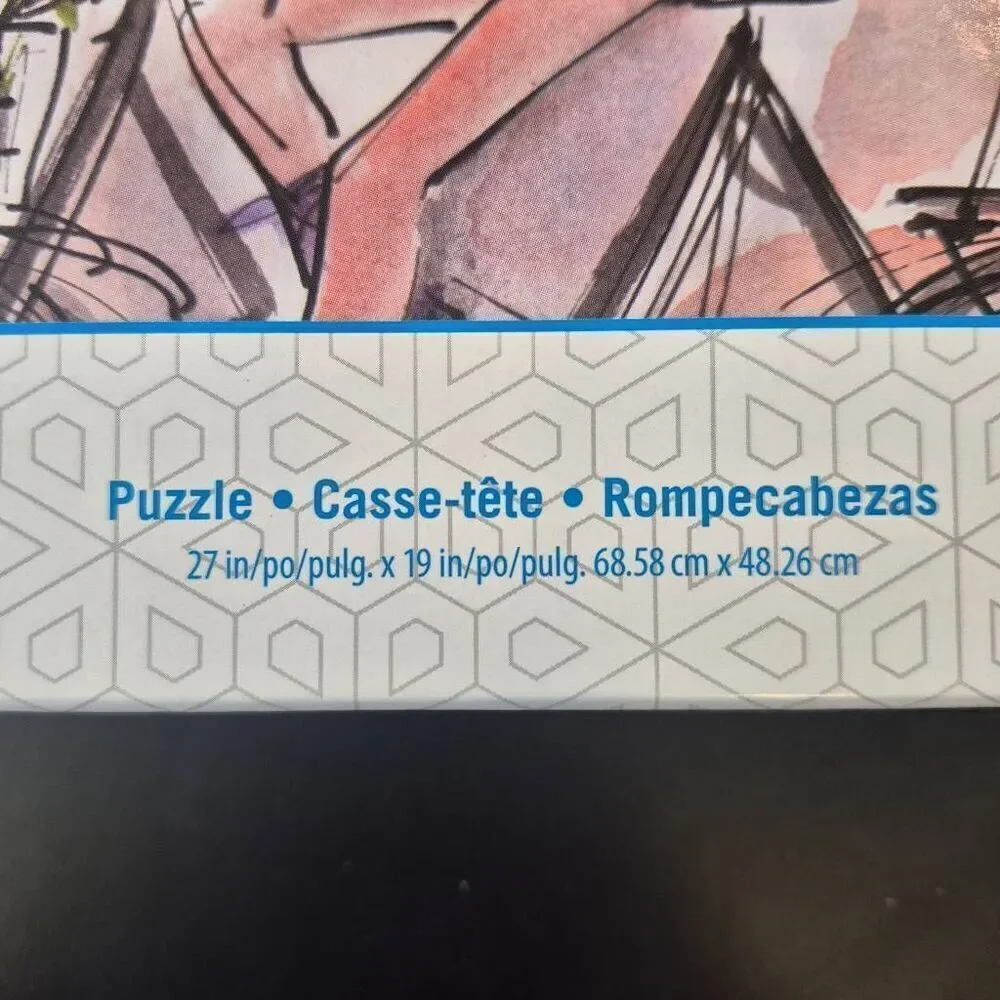 Sure-Lox Ooh La La Ragazzi 1000 pc Jigsaw Puzzle